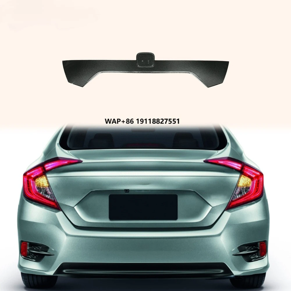 

For 10th FC Sedan Only 2016-21 Carbon Rear Trunk Cover Garnish