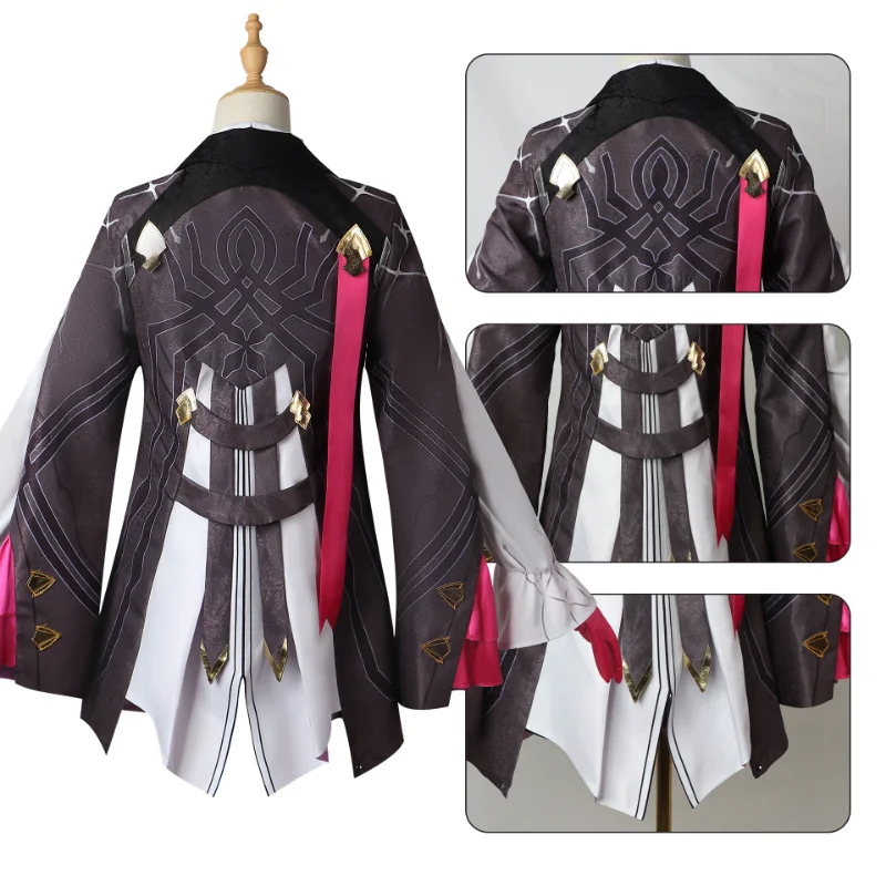 Kafka Cosplay Anime Game Honkai: Star Rail Kostuum Zoete Mooie Combat Uniform Vrouwen Halloween Feest Rollenspel Kleding Outfit