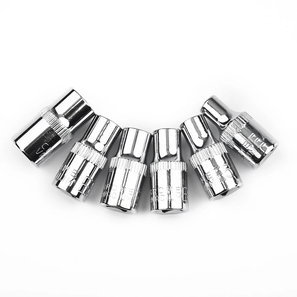 6Pcs 1/4 Inch Torx Star Female Bit E Socket Set E4 E5 E6 E7 E8 E10 Hand Tools Hexagon Plum Socket Screwdriver image 2