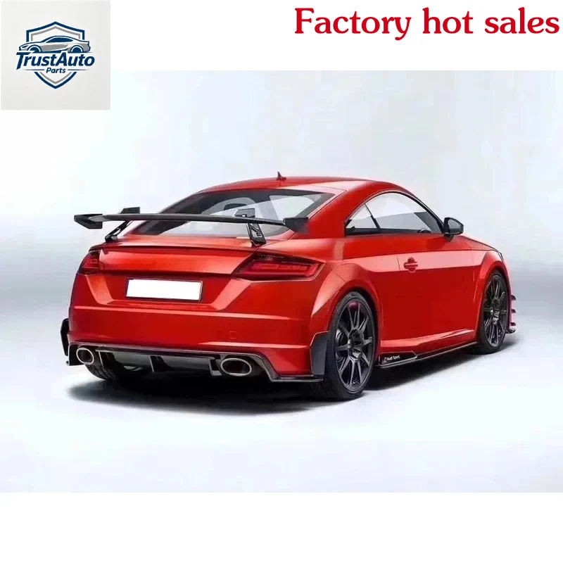

King Of SalesBt Sellinor New TT TTS TTRS Real Carbon Fiber Rear Lip S Car Styling Reaigh Quality