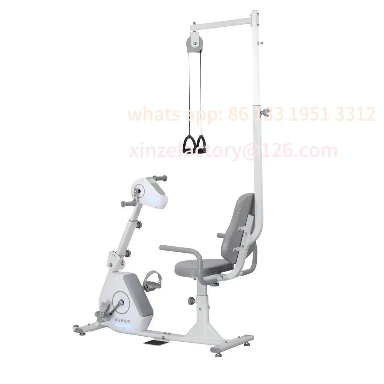 

Customizable exercise bike pedal full body training equipment