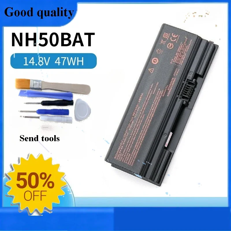 [NH50BAT-4] for Hasee Z7-CT5NA NP6855 Notebook 6-87-NH50S-41C00 Laptop Battery Replacement Battery
