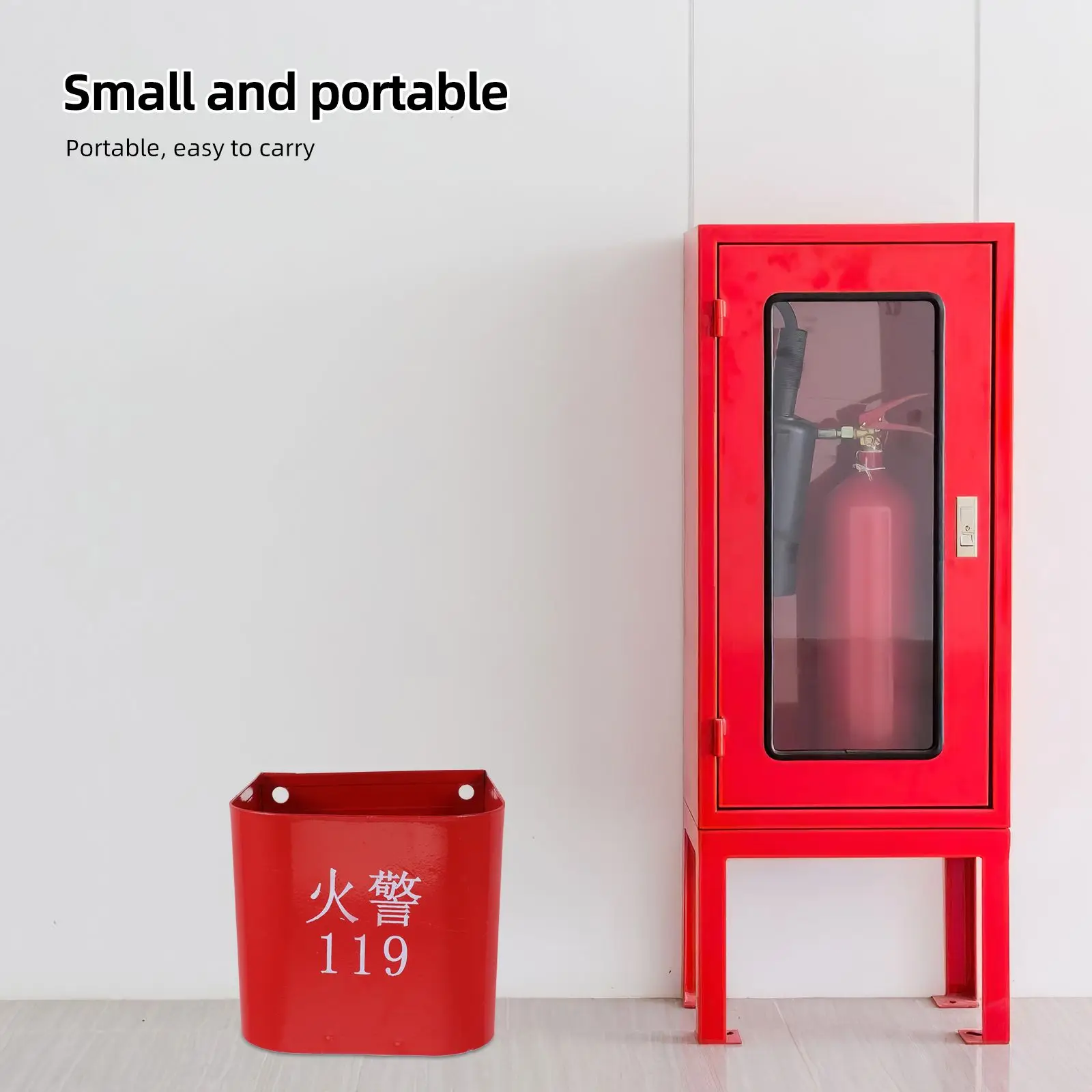 Настенный держатель для огнетушителя, утолщенный космический железный кронштейн для домашнего офиса, решение для хранения пожарного оборудования