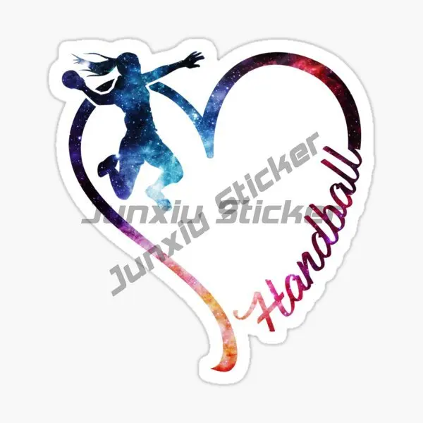Handball Sports‌International Sports Car Sticker Cool Style Car Motorcycle Waterproof Weatherproof UV Vinyl Self-adhesive Decals