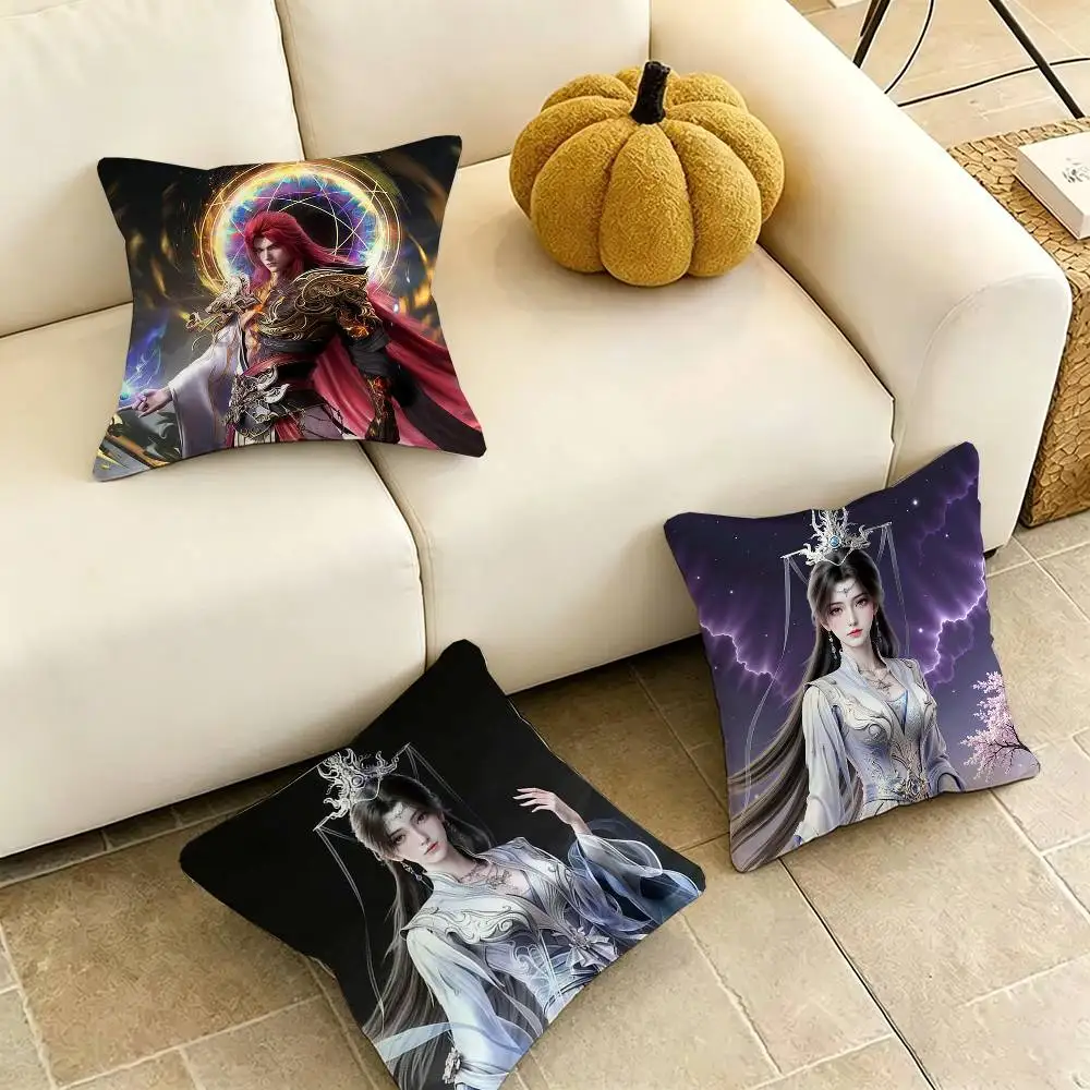 

Renegade Immortal-L Pillow Case Square Double-Sided Sofa Cushion Cover Bedroom Bedside Pillow Gift