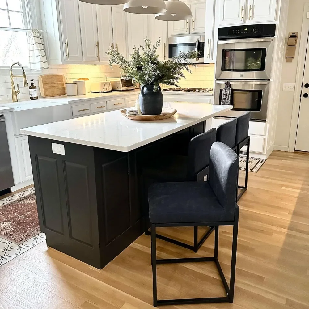 Black Bar Stools Se…