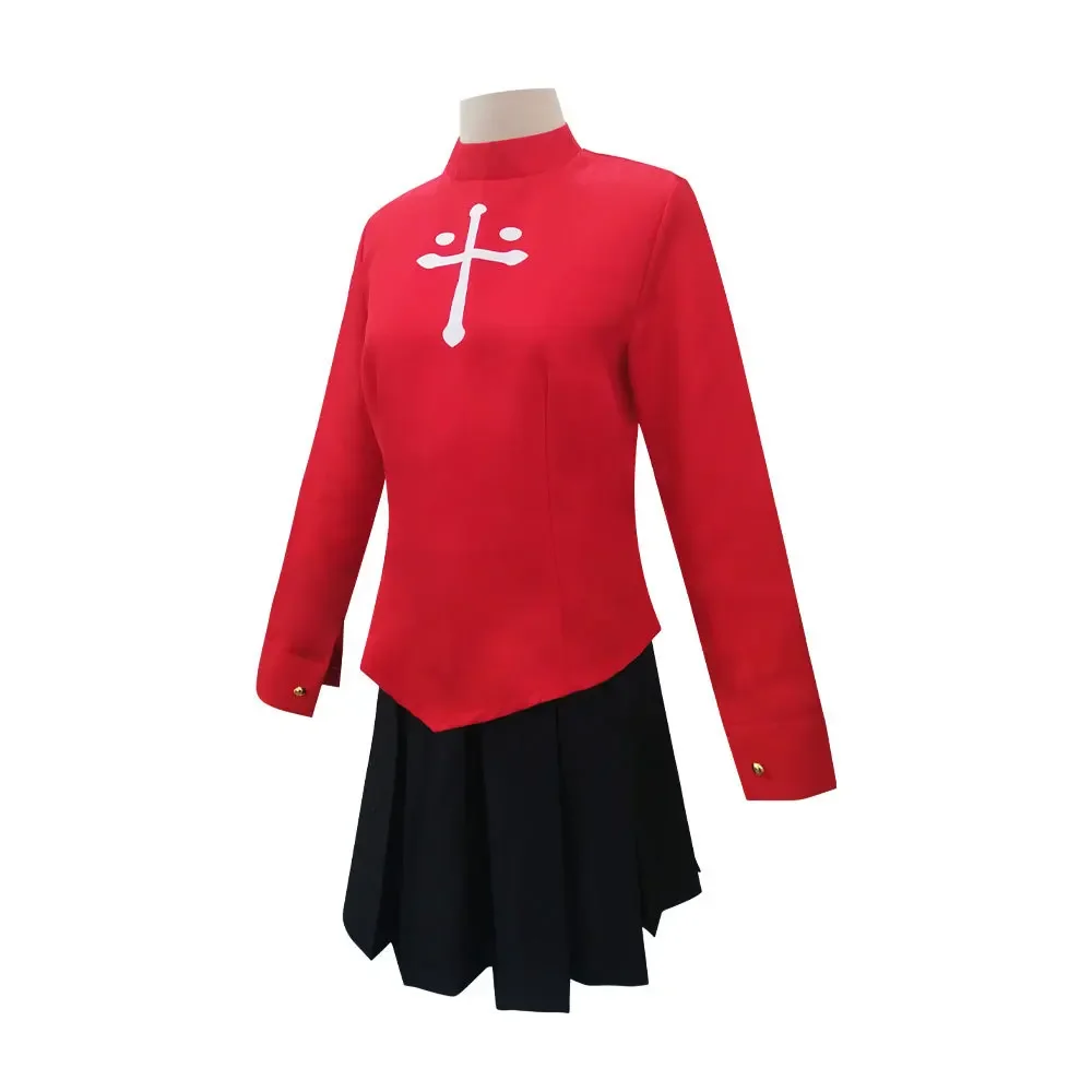 《Fate/Zero》Cosplay Tohsaka Rin Anime Mujer Disfraz
