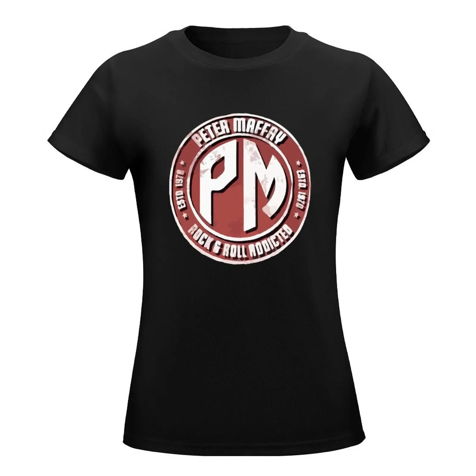 Copy of Peter Maffay T-Shirt blacks plus sizes Aesthetic clothing lady clothes Women's clothing