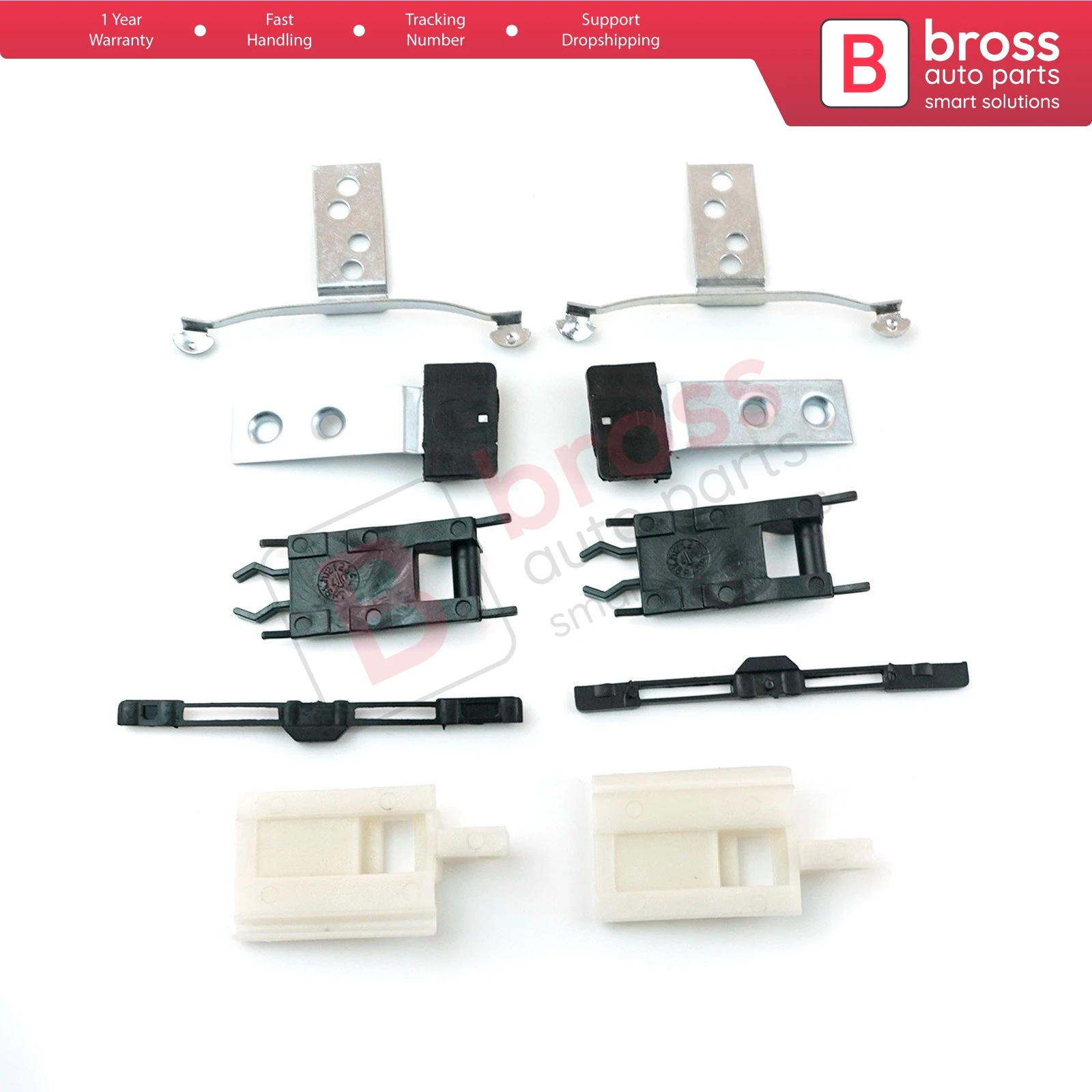 Bross ricambi Auto BSR512 10 parti Set tetto apribile riparazione per BMW E46: 54138246027 1998-2004 spedizione veloce nave dalla turchia