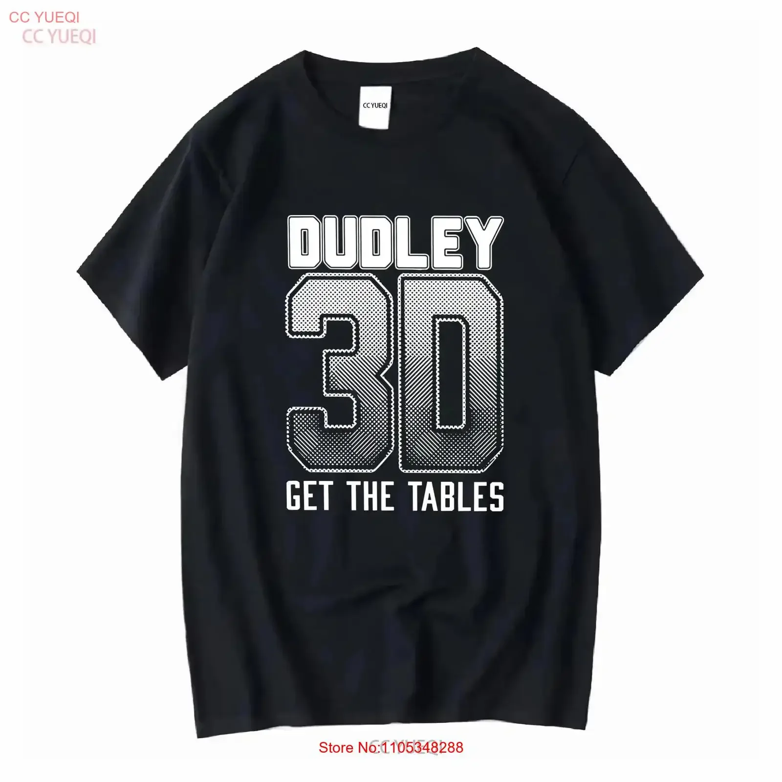 Camiseta Dudley Boyz con licencia oficial, talla mediana para hombre, estilo vintage 2015, ropa de calle lavada, top de moda para uso diario, estilo vintage