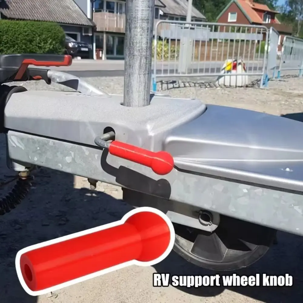 

3D Printed RV Support Wheel Knob Easy Install Durable Manoeuvring Handle Replacement Handle Trailer Jockey Wheel Handle