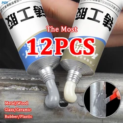 Metal Repair Adhesive High Strength Bonding Sealant 12/10/4/2PCS Weld Seam Metal Adhesive Heat Resistance Strong Casting AB Glue