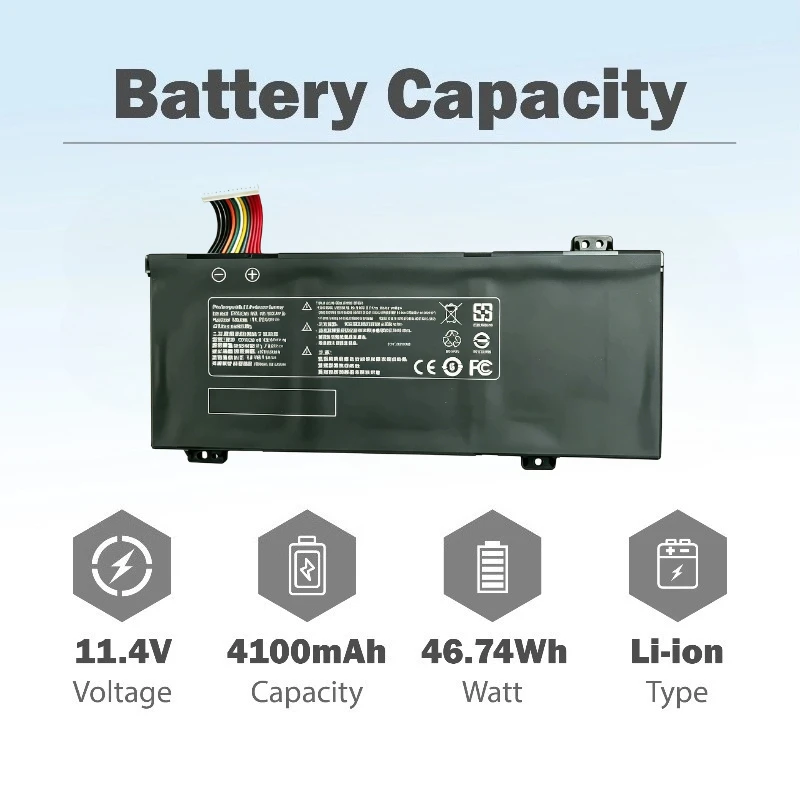GK5CN-00-13-3S1P-0 Laptop Battery for Mechrevo X8Ti X8Ti Plus Z2 Z2 Air Machenike F177-B T90 Plus Hasee Z7M-KP7Z Getac GK5CN5Z