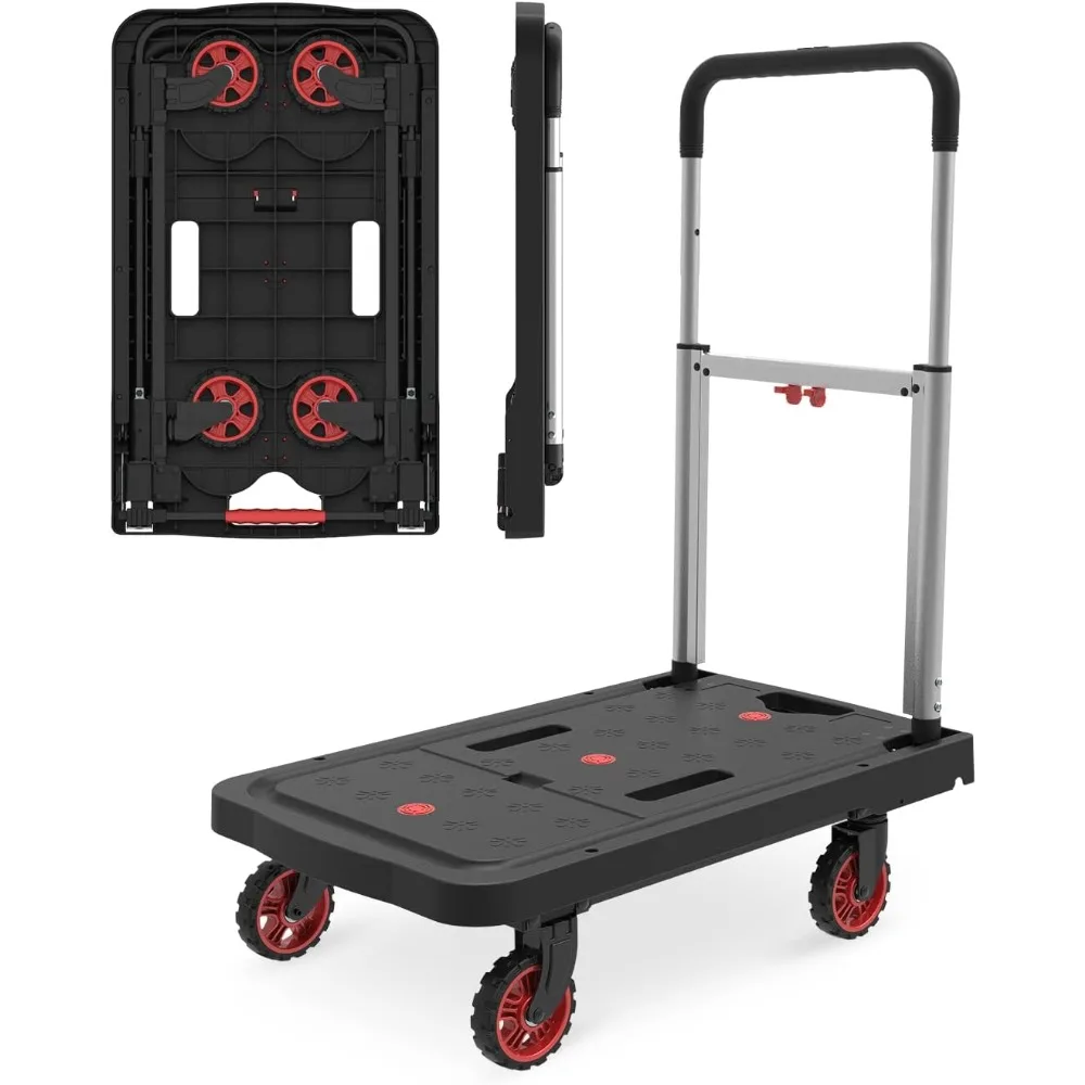 عربة ترولي لـ AC200P AC200MAX AC300 B300 B230 EB70 EB240 SP200 PV200، منصة مضادة للانزلاق شاحنة يدوية قابلة للطي لسهولة الاستخدام #2