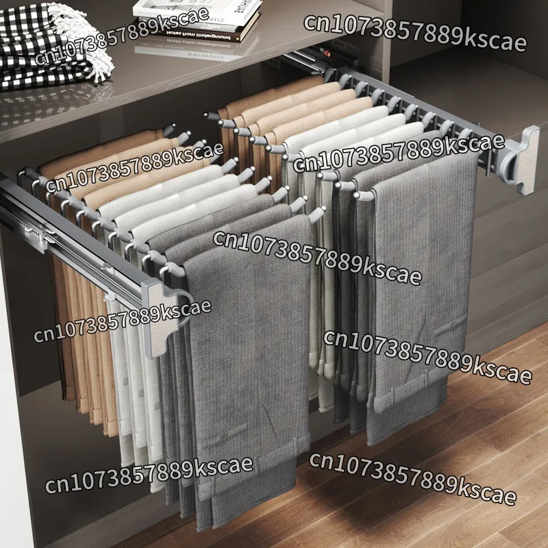 pants-rack-wardrobe-with-built-in-top-mounted-home-pull-out-cabinet-multi-functional-pants-rack-with-extendable-sliding-rails