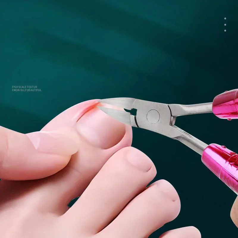 Profissional Arco-íris Nail Art Nippers, Pele Morta Removedor, Tesoura de Cutícula, Manicure Clipper, Aparador, Dedo Pedicure, Alicate Ferramentas