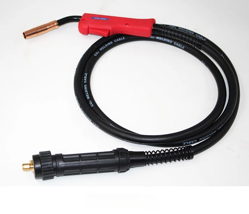 

Gas shielded welding gun Carbon dioxide gun machine accessories Extended handle wire European style