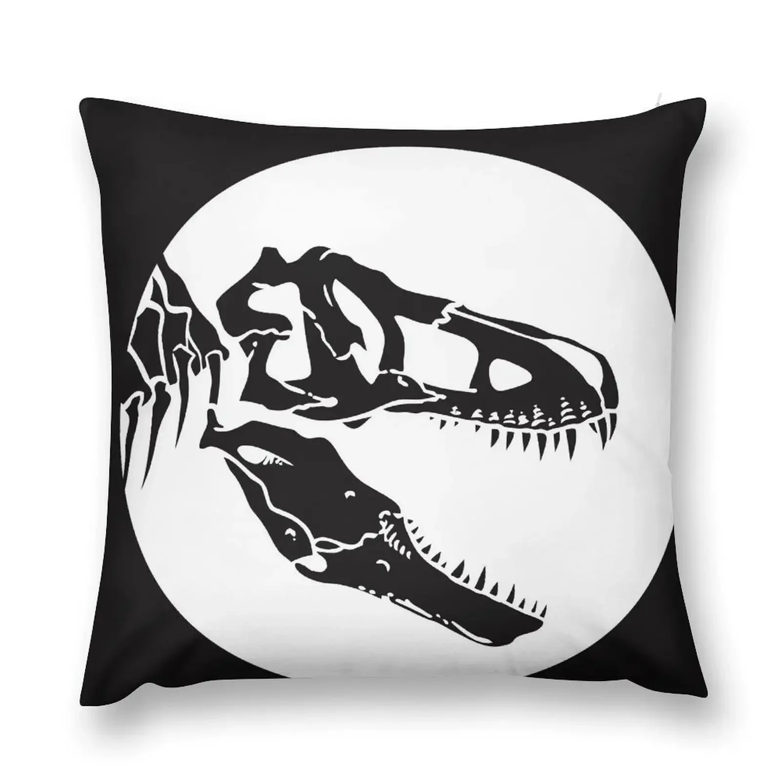 Skeleton Dinosaur t-shirt Throw Pillow Custom Cushion Cusions Cover Christmas Covers For Cushions pillow