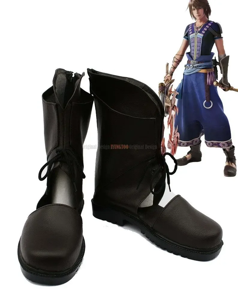 

FF13 Noel Cosplay Boots Final Fantasy XIII FF13 Noel Cosplay Boots Black Shoes Custom Made