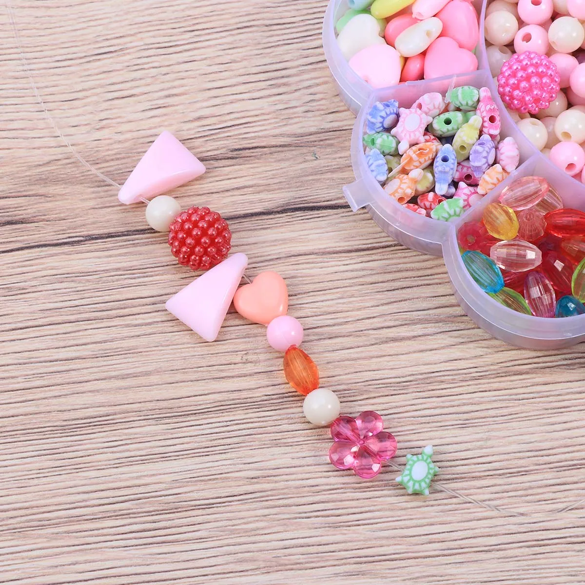 

Beaded s Bright Color Beads Craft Kits Jewelery Making Sun Flower Colorful Acrylic DIY 's Set