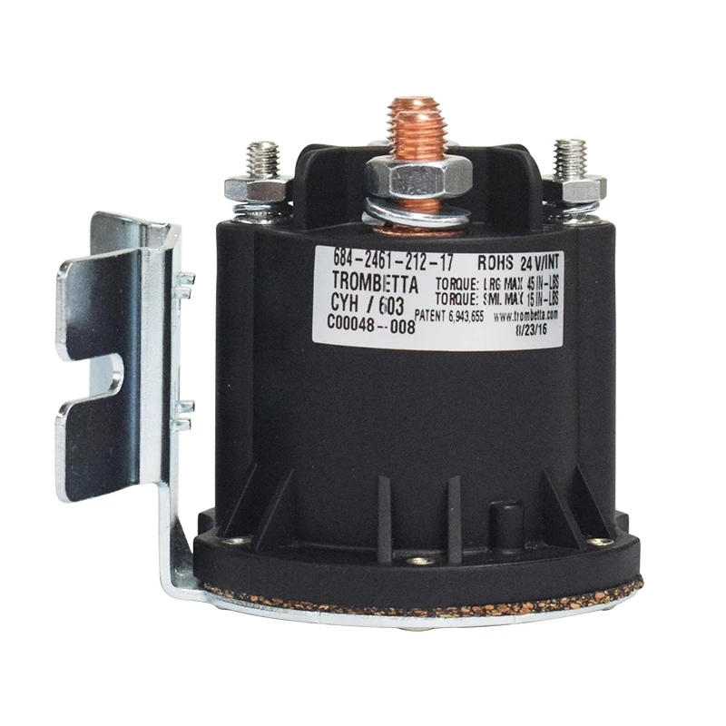 

TBT 684-2461-212-17 HUANKE Hydraulic Pump Contactor 24V Plastic Ball Liftstar Noblelift EP HC Forklift | Replaces 1801106001