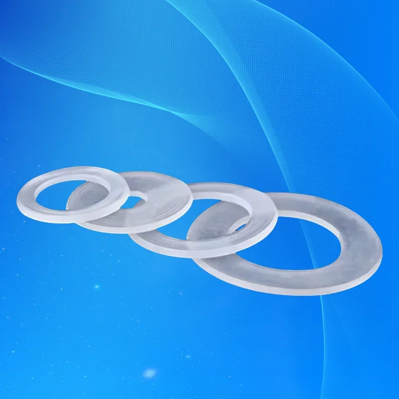 ‌Transparent Nylon Washer Kit (M2-M22) | PE Insulated Sealing Rings | Waterproof Electrical Spacers for DIY & Electronics‌