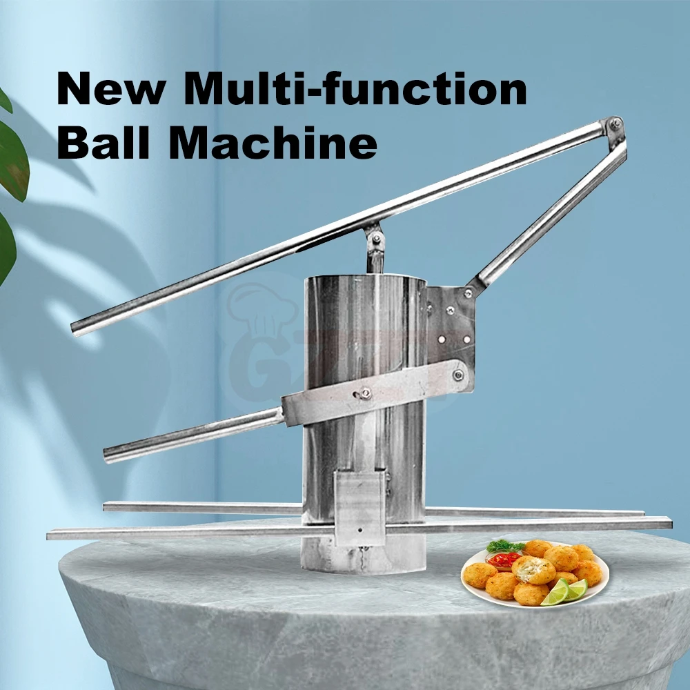 Wholesale Price Commercial Household Manual Beef Pork Fish Meatball Forming Machine/Mini Hand Vegetable Ball Making Tool