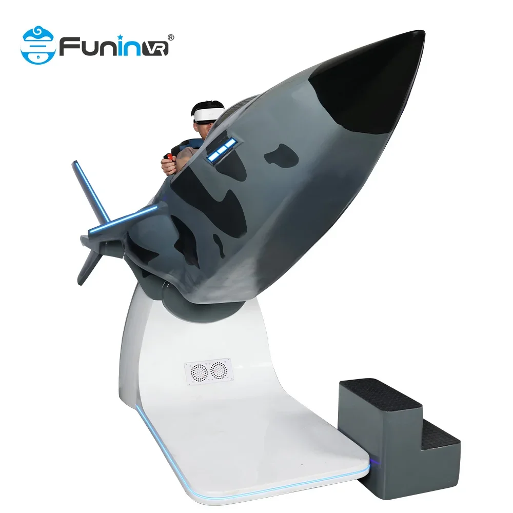 Funinvr 9D Flight VR Simulator Easy Operation VR Flying Simulator Virtual Reality Airplane