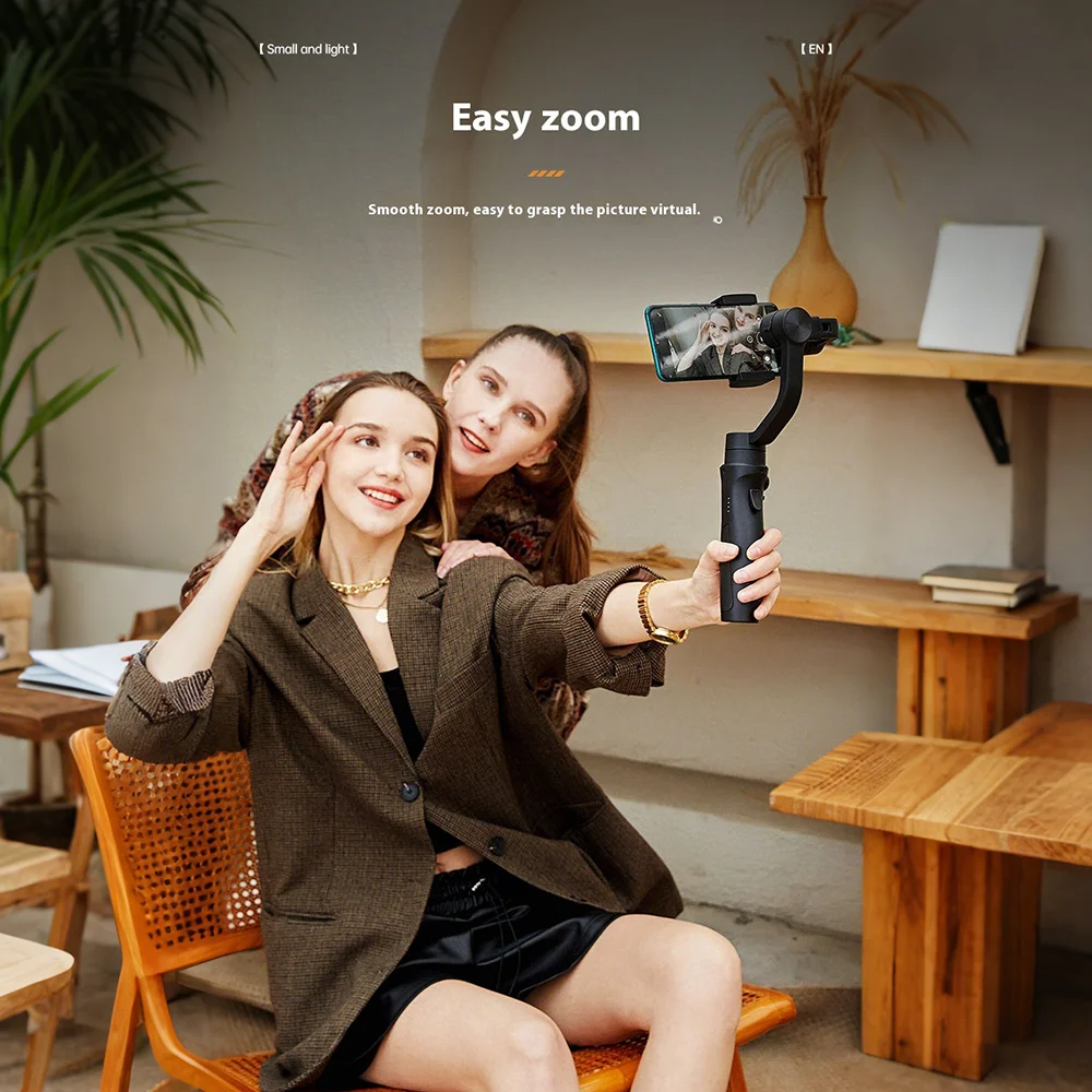 For ISteady Mobile+ 3-Axis Smartphone Gimbal Stabilizer Ultra Wide Angle 600° Inception Video Recording Tool
