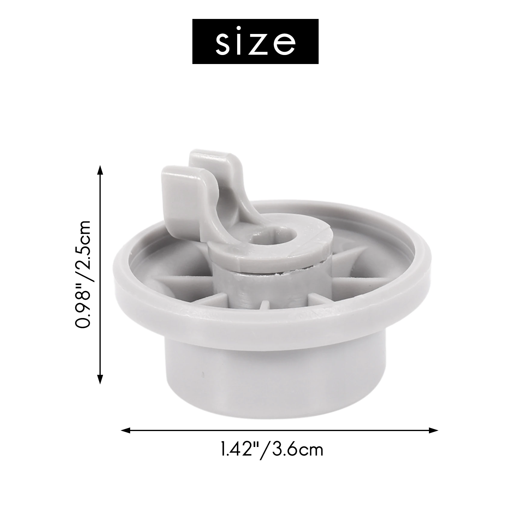 食器洗い機ラックホイール交換用,耐久性,食器洗い機用,165314, 8個