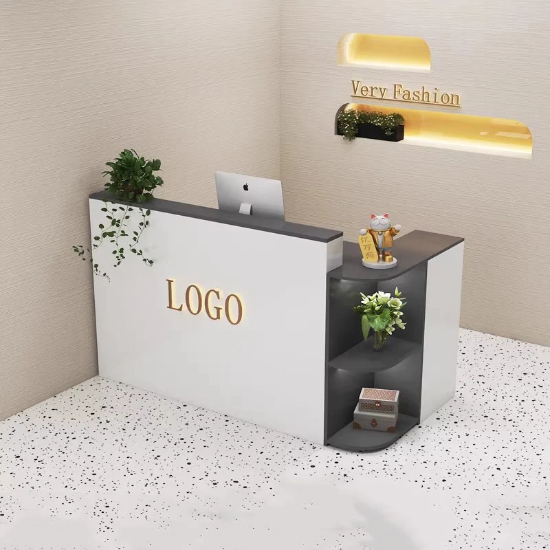 صالون الشعر أمين الصندوق مكتب الاستقبال مكتب حديث فندق مكاتب الاستقبال الفاخرة الشمال الجمالية الأثاث التجاري
