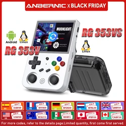 ANBERNIC RG353V RG353VS Retro Games RK3566 3.5INCH 640*480 Handheld Game Console Emulator LINUX Children's Gifts