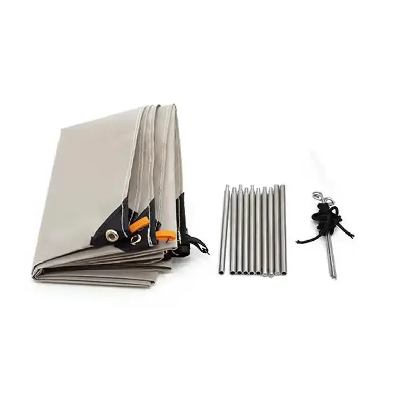 Dekoracja do samochodu RC, daszek, imitacja namiotu, lina holownicza, flaga, torba podróżna do modeli 1/10 Rcock Crawler TRX-4 SCX10 TK300 YIKONG RC4WD