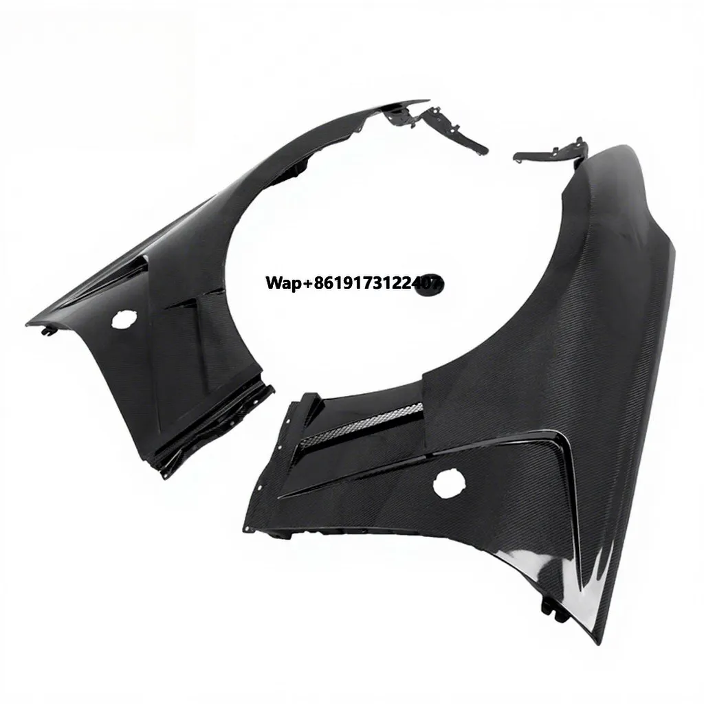 

Supertechnicsii Style Carbon Fiber Front Fender for 370Z Z34 2009-2015