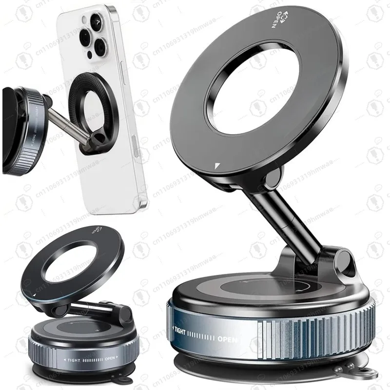 

New Universal Magnetic Car Mobile Phone Holder Foldable 360 Rotating Promotional Gift Car Mobile Phone Holder