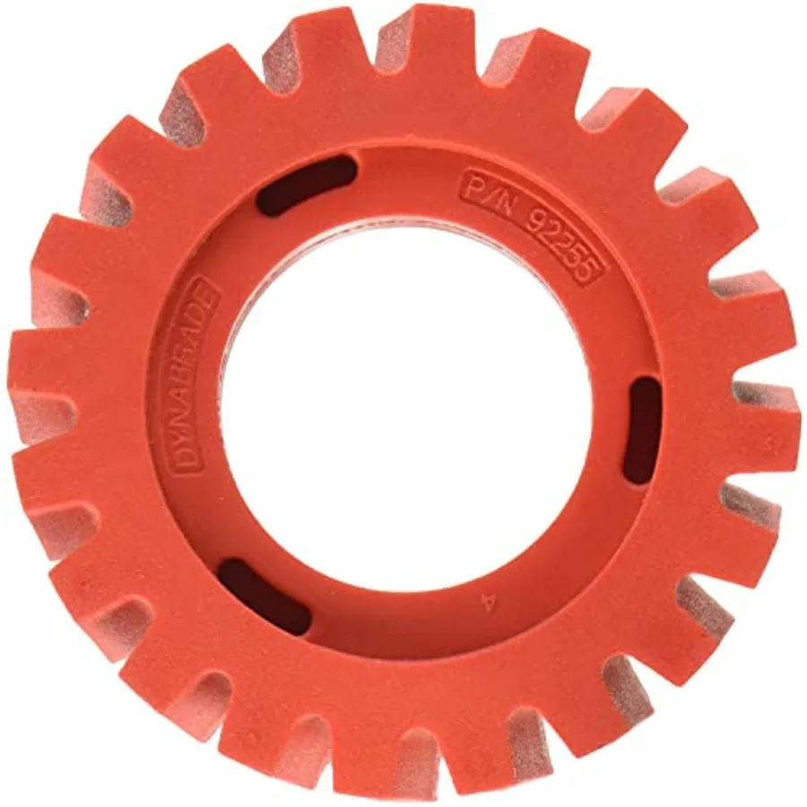 

92255 Nitro Series™ 4" (102 mm) Diameter x 1.25" (32 mm) Wide RED-TRED Eraser Wheel Wheel Accessory For Use with NitroZip (NZ1)
