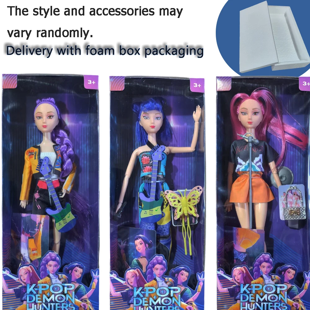 

2026 Anime Korean Pop Music Humanoid Doll High-Cuteness Articulated Joint Turnable Girl Heart Decorative Toy Festival Gift