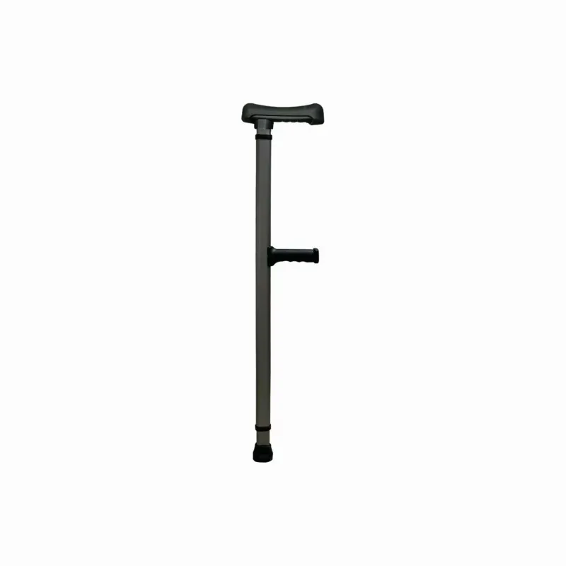 

Adjustable telescopic folding aluminum alloy crutches Non-slip portable elderly canes Cross-border supply underarm canes