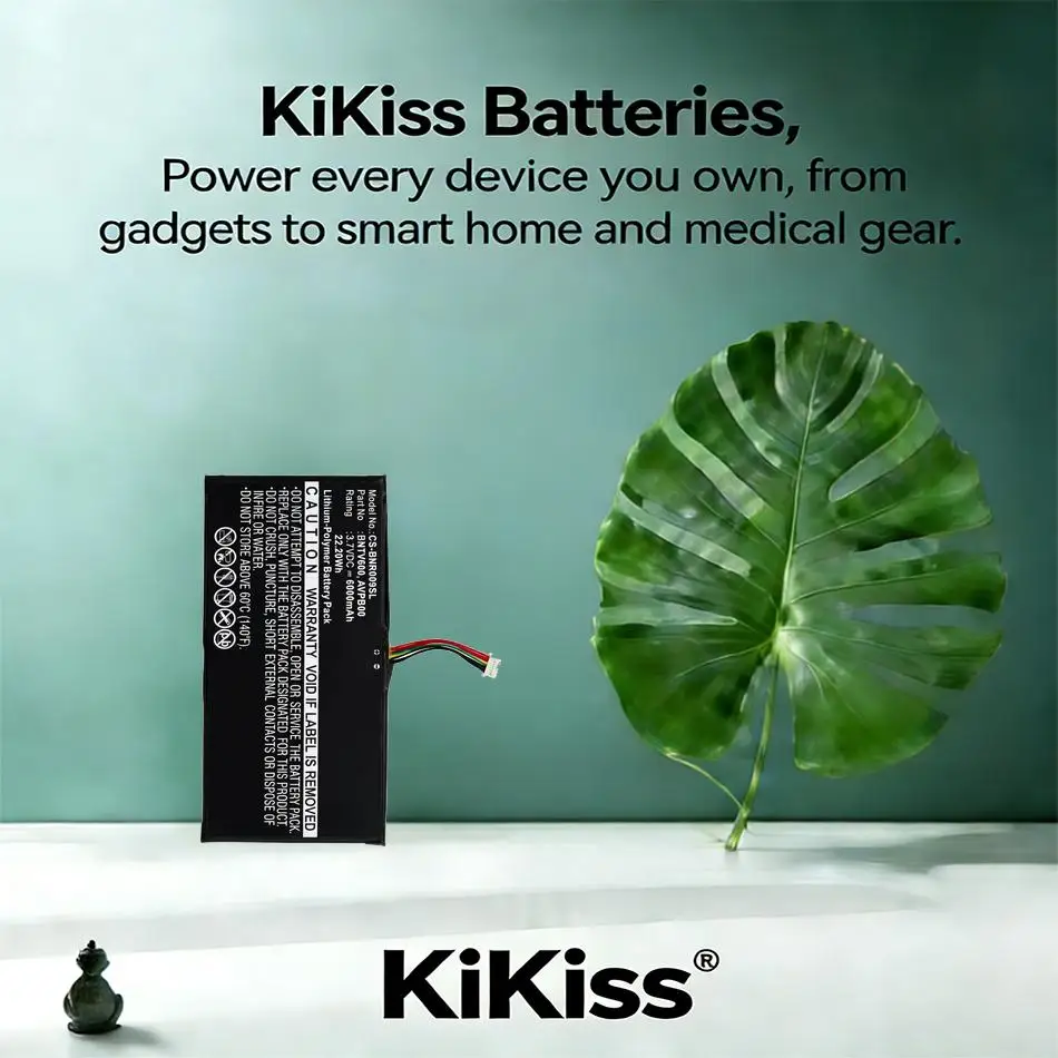 

Аккумулятор для электронной книги 6000 мАч для Barnes & Noble BNTV600 Nook HD+ Plus HD+9 Ovation AVPB00 AVPB002-A110-01 GB-S02-308594-0100