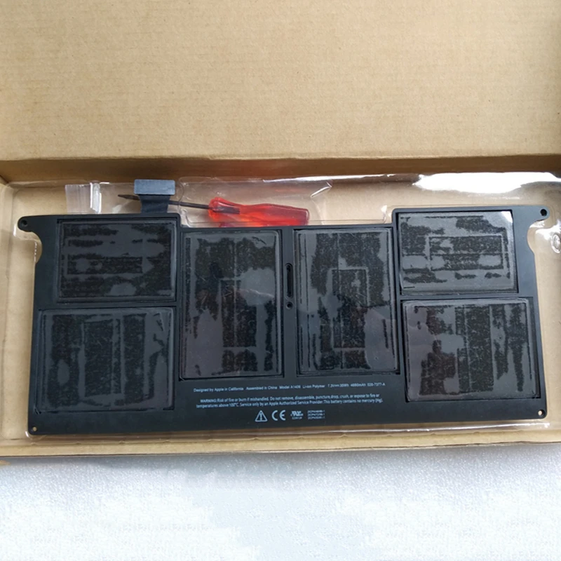 

A1406 A1495 Аккумулятор для Apple MacBook Air 11 A1370 Mid 2011 A1465 Ранний 2012 2013 2014 2015 MC968 MC969 MD223 MD224 MD711 MD712