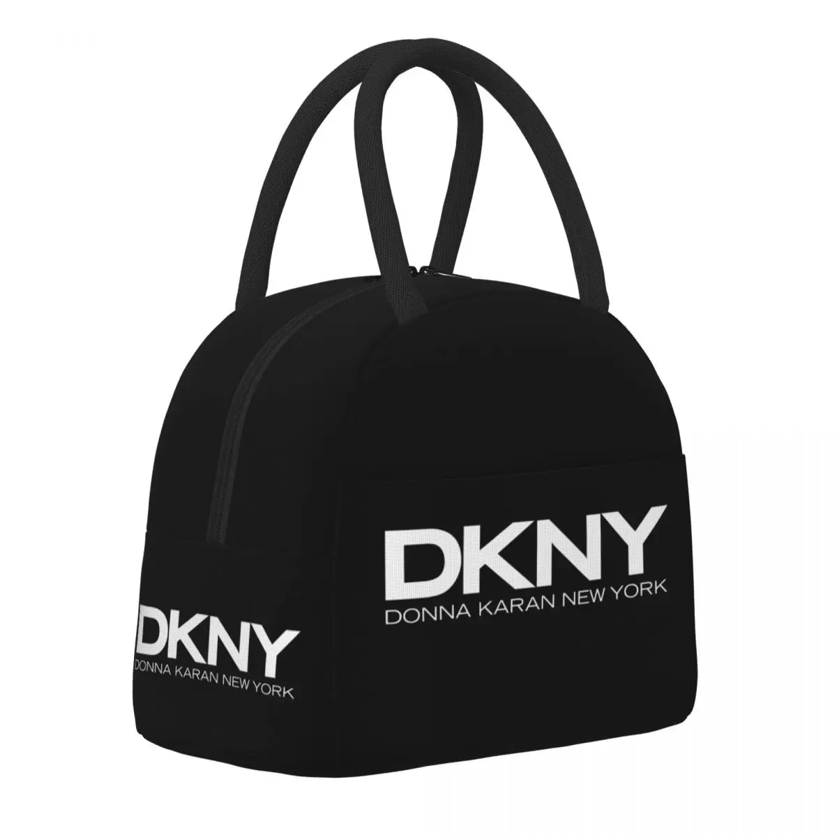 DKNYS NewYork Skyline Portable Large Lunch Bag Food Thermal Box Durable Cooler Lunchbox with Shoulder Strap Picnic Bag Office