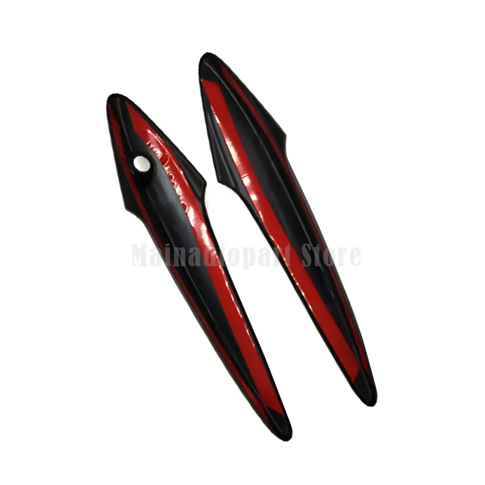 Black Door Handles With 1 key hole Door Door Handles Gloss For Civic FN2 06-11  Honda Type R MK8 FK