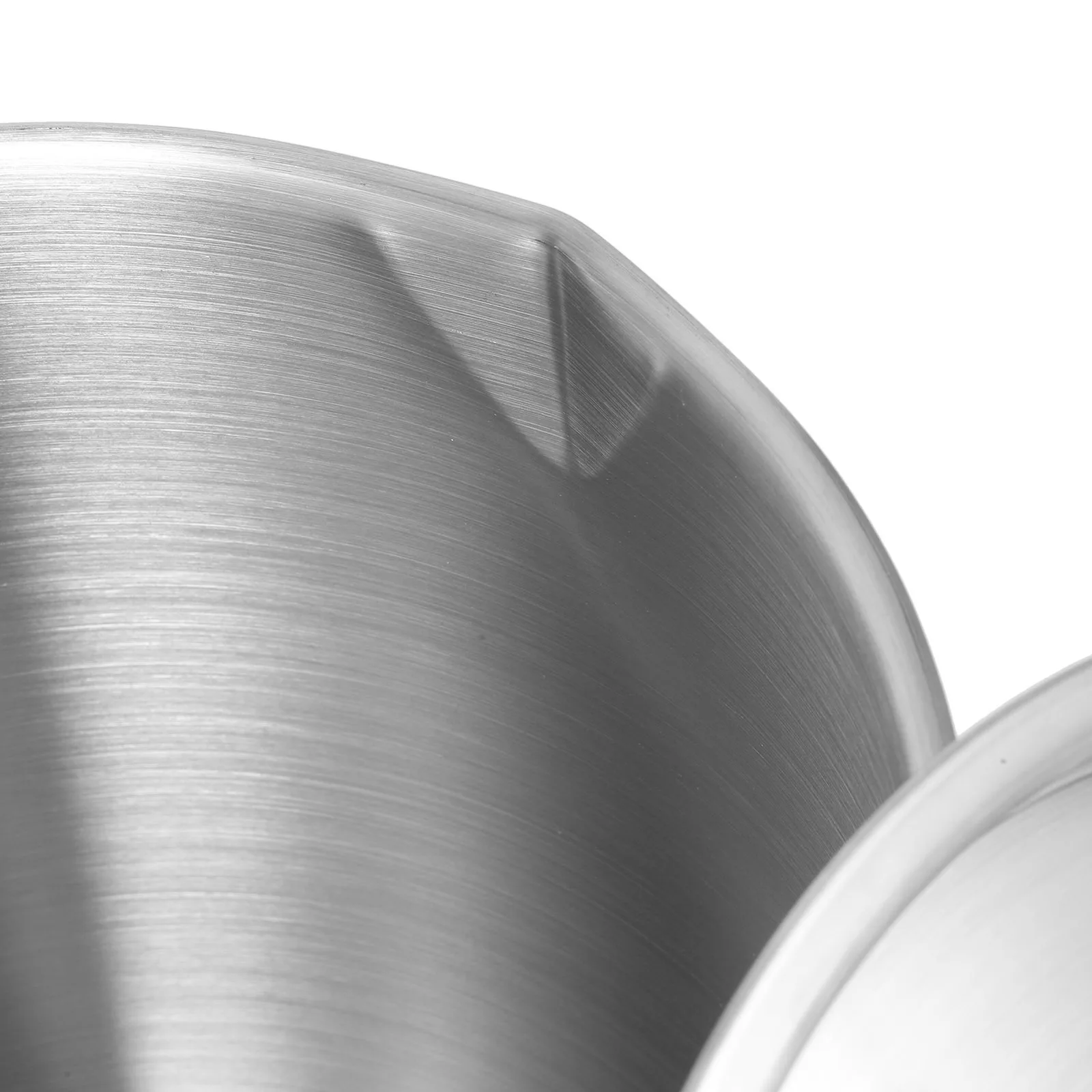 

1Set Stainless Steel Bowl Salad Pot Mixing Container Lid Handle Multifunctional Kitchen Gadget Stainless Steel Bowl