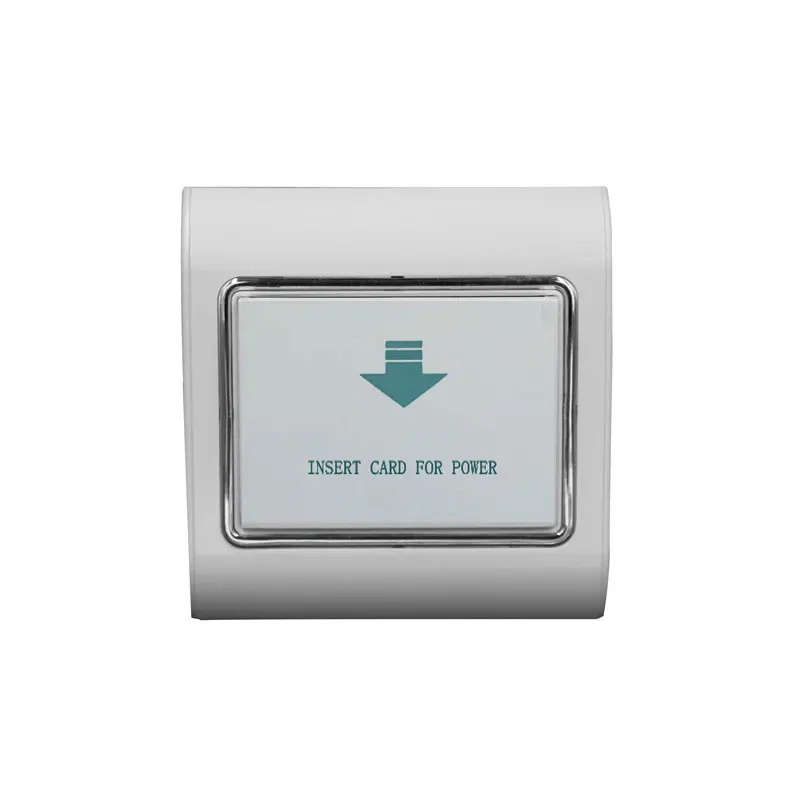 10pcs Hotel Card Energy Saving Switch Low Frequency 125K Card T57/EM4100 Card 80-240V Wide Voltage 40A 15s Power Off  Delay