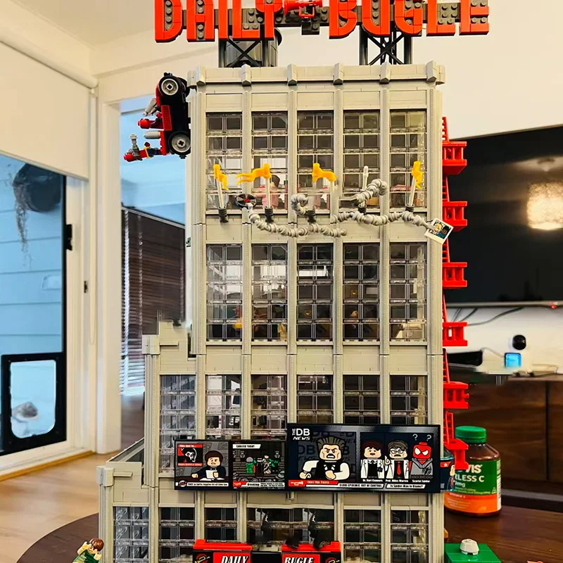 Auf Lager Zeitung Büro Bausteine Jubiläum Set Partikel geeignet für Weihnachtsgeschenke