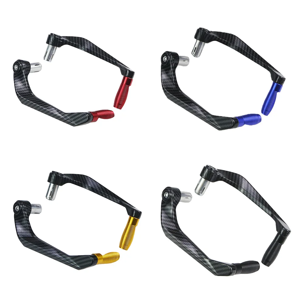 Motocyklowe aluminiowo-plastikowe osłony dźwigni hamulca i sprzęgła, ochraniacze dłoni, akcesoria modyfikacyjne, handbary.