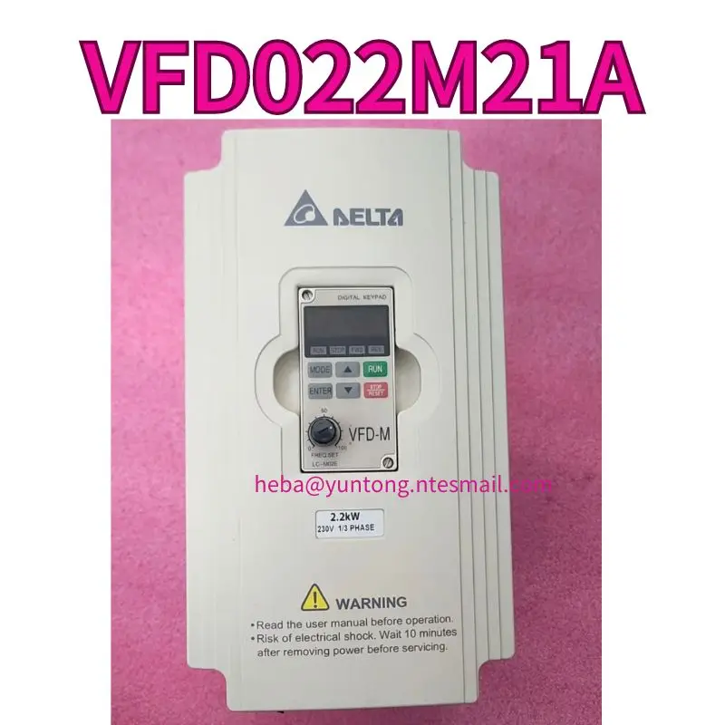 

Новый преобразователь частоты VFD022M21A 2,2 кВт