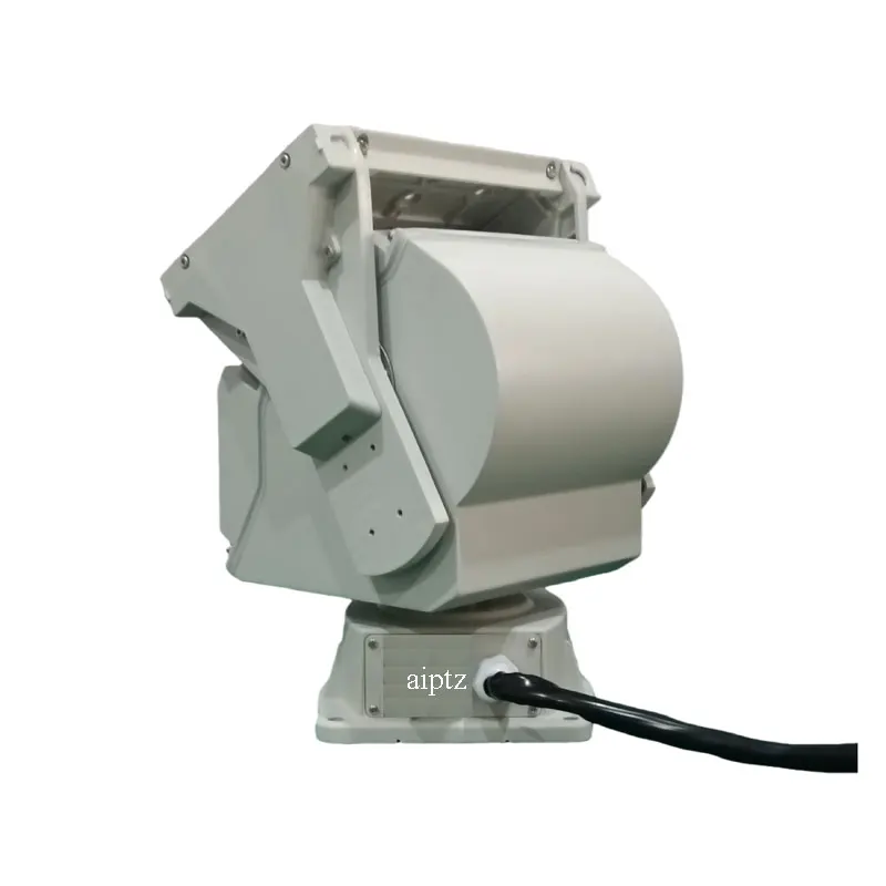15kg Pan Tilt Head,Extreme ±90° Vertical Travel,Worm Gear Transmission,Supports Auto Lock & Pelco-D Protocol