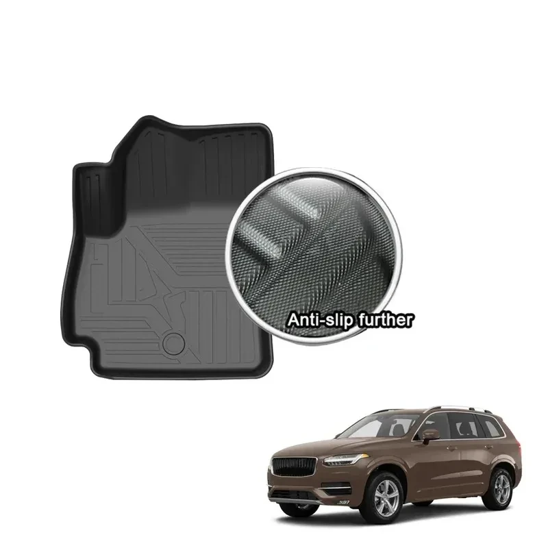 

Foot Pad For XC90 2015 2016 2017 2018 2019 2020 7 Seat Car Waterproof Floor Mat TPE Car Accessories