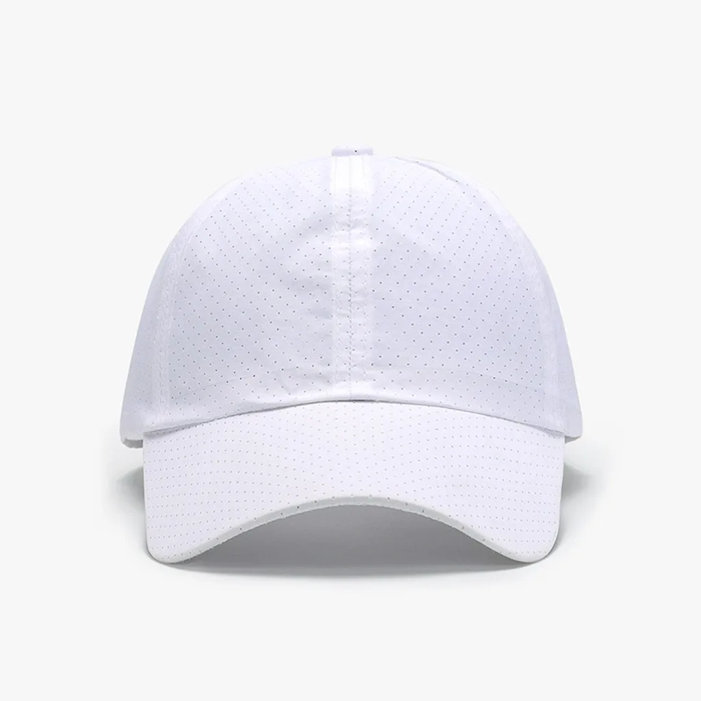 Baseballmütze, verstellbar, für Herren, Outdoor-Mütze, UV-Mütze, perforierter Sonnenhut für den täglichen Gebrauch, Outdoor-Sport, Angeln – Detail 5
